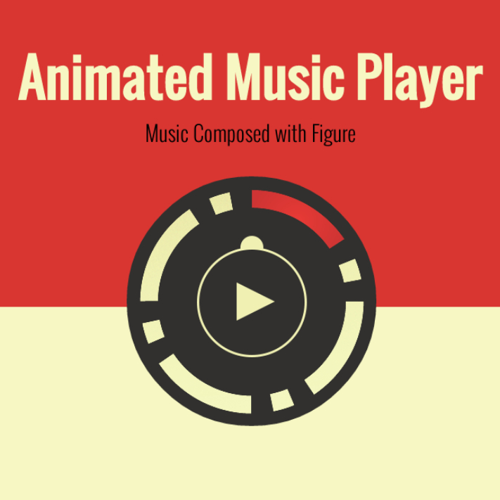 Animated Music Player